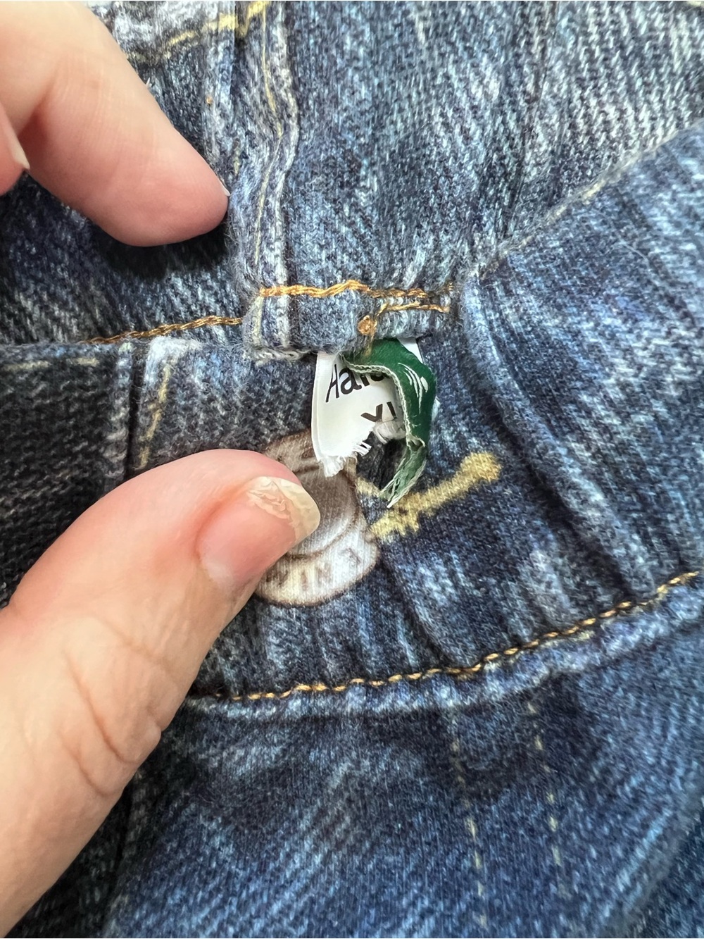 Halara Viral Sweatpants Jeans - Picture 5 of 5